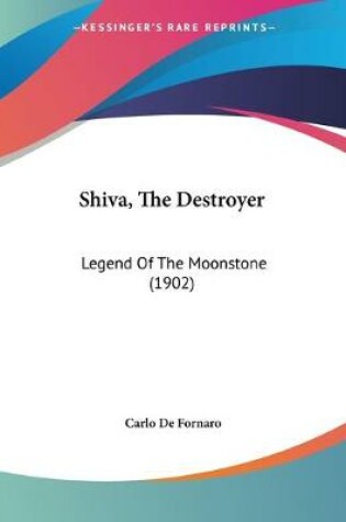 Cover of Shiva, The Destroyer
