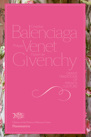 Cover of Cristobal Balenciaga, Philippe Venet, Hubert de Givenchy