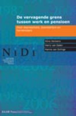 Book cover for De Vervagende Grens Tussen Werk En Pensioen