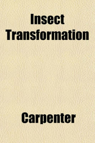 Cover of Insect Transformation