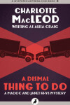 Book cover for A Dismal Thing to Do
