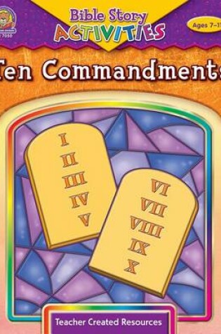 Cover of Bible Stories & Activities: Ten Commandments