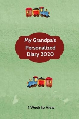 Cover of My Grandpa's Personalized Diary 2020