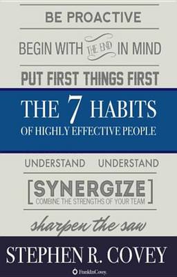 Book cover for 7 Habits of Highly Effective People