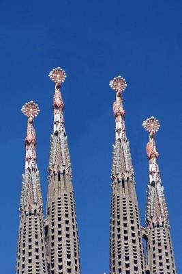 Book cover for Spires of the Sagrada Familia Cathedral in Barcelona Spain Journal