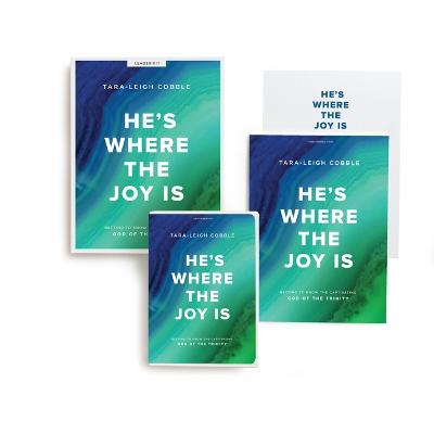 Book cover for He's Where the Joy is Leader Kit