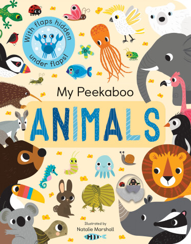 Book cover for My Peekaboo Animals