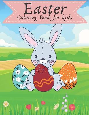 Book cover for Easter Coloring Book for kids