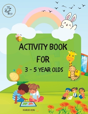 Book cover for Activity Book For 3-5 Year Olds