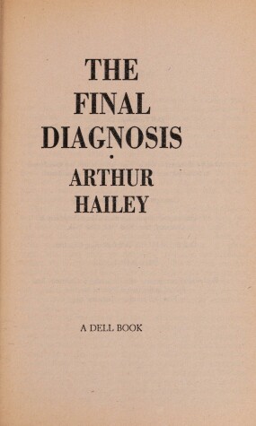 Book cover for Final Diagnosis