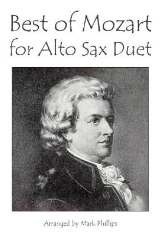 Cover of Best of Mozart for Alto Sax Duet
