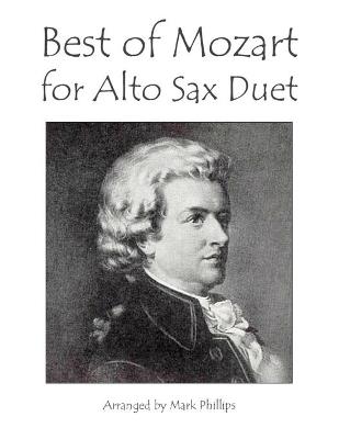 Book cover for Best of Mozart for Alto Sax Duet