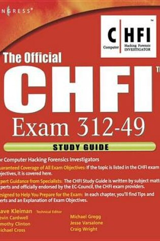 Cover of The Official Chfi Study Guide (Exam 312-49)