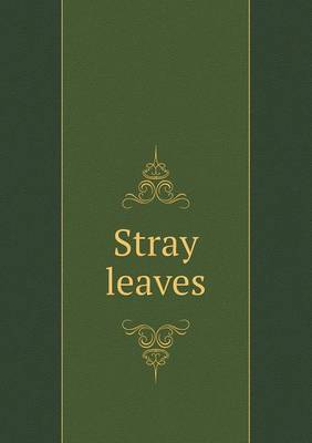 Book cover for Stray leaves