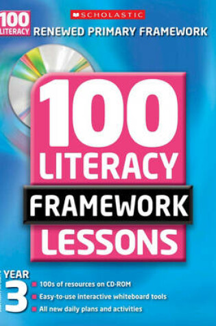 Cover of 100 New Literacy Framework Lessons for Year 3 with CD-Rom