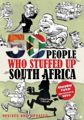 Book cover for 50 People Who Stuffed Up South Africa