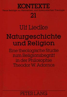 Book cover for Naturgeschichte Und Religion