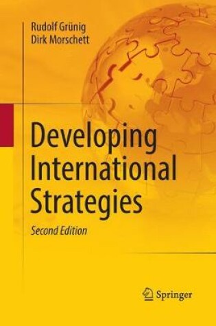 Cover of Developing International Strategies