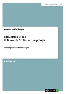 Book cover for Einf�hrung in die Volkskunde/Kulturanthropologie