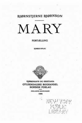 Cover of Mary, Fortaelling