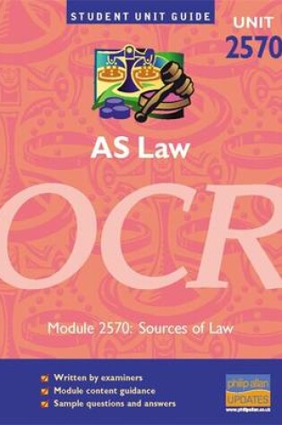 Cover of AS Law Unit 2570 OCR