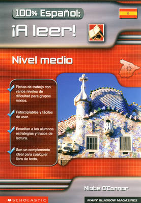 Book cover for 100% Espanol - A Leer! Nivel Medio - Photocopiable