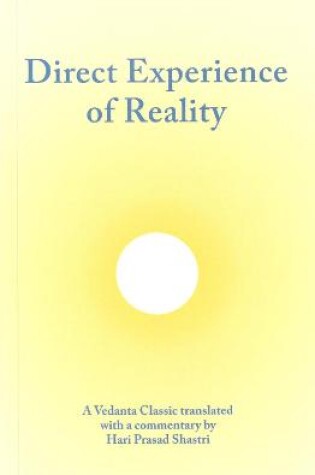 Cover of Direct Experience of Reality