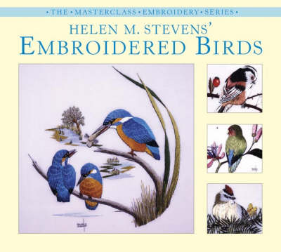 Book cover for Helen M. Stevens' Embroidered Birds