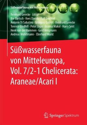 Book cover for Süßwasserfauna von Mitteleuropa, Vol. 7/2-1 Chelicerata: Araneae/Acari I