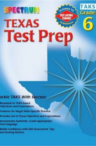 Cover of Texas Test Prep, Grade 6