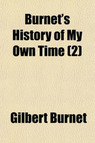 Cover of Burnet's History of My Own Time (2)