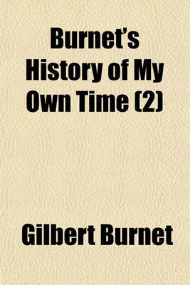 Book cover for Burnet's History of My Own Time (2)