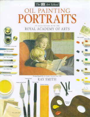 Book cover for DK Art School:  08 Oil Painting Portraits
