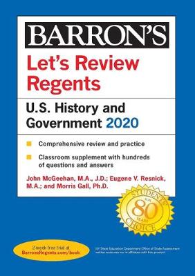 Cover of Let's Review Regents: U.S. History and Government 2020