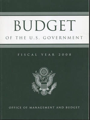 Cover of Budget of the United States Government Fiscal Year