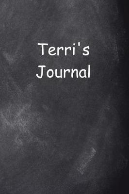 Book cover for Terri Personalized Name Journal Custom Name Gift Idea Terri