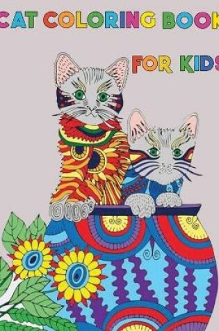 Cover of Cat Coloring Book for Kids