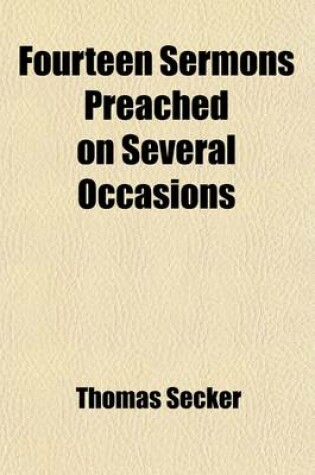 Cover of Fourteen Sermons Preached on Several Occasions