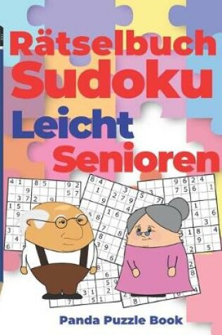 Cover of Rätselbuch Sudoku Leicht Senioren