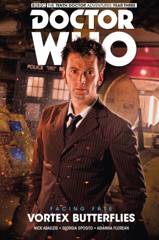 Cover of Doctor Who - The Tenth Doctor: Facing Fate Volume 2: Vortex Butterflies