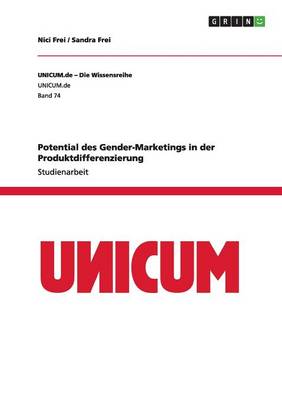 Cover of Potential des Gender-Marketings in der Produktdifferenzierung