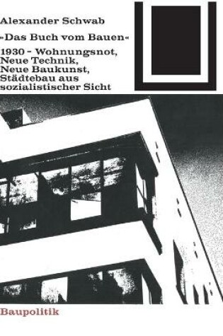 Cover of Das Buch vom Bauen (1930)
