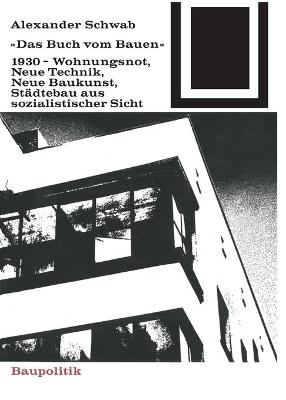 Book cover for Das Buch vom Bauen (1930)