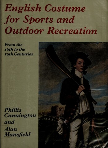 Book cover for English Costume for Sports and Outdoor Recreation