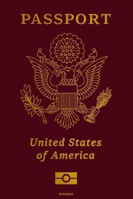 Book cover for Passport United States of America Notebook