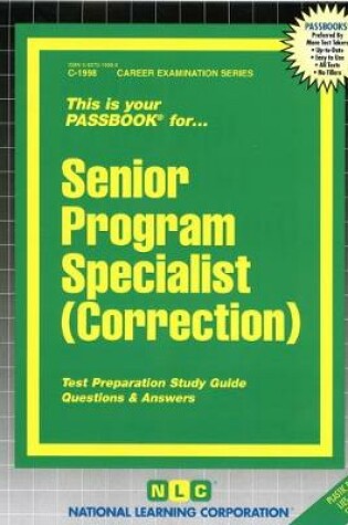 Cover of Senior Program Specialist (Correction)