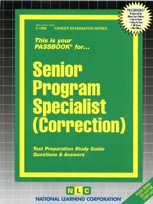 Book cover for Senior Program Specialist (Correction)