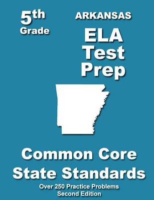 Book cover for Arkansas 5th Grade ELA Test Prep