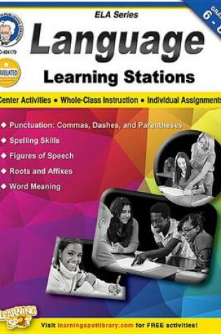Cover of Language Learning Stations, Grades 6 - 8