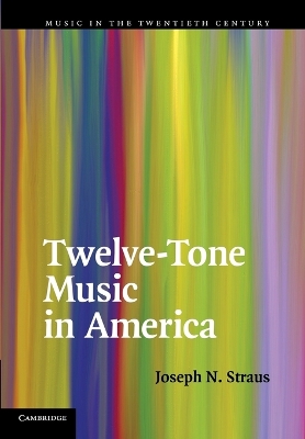 Book cover for Twelve-Tone Music in America